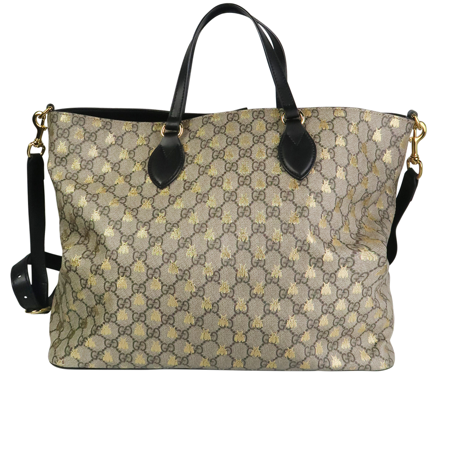 Gucci bee tote large new arrivals